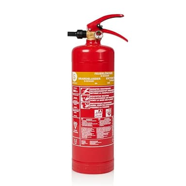 Smartwares Schaum-Feuerlöscher - 2 L - für AB-Brände - geeignet für Büros und Privathaushalte - inkl. Halterung - FEX-15226