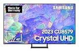 Samsung Crystal CU8579 Fernseher 75 Zoll, Dynamic Crystal Color, AirSlim Design, Crystal Prozessor 4K, Smart TV, GU75CU8579UXZG, Deutsches Modell [2023]