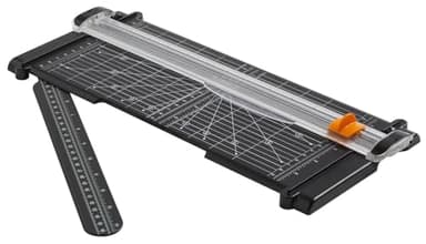 Fiskars Papierschneidemaschine, SureCut, A4-Hochformat, A3-Querformat, Mit Schnittlinienführung, Recycelte Materialien, 1077984