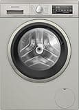 Siemens WU14UTS8, iQ500 Unterbau-Waschmaschine 9 kg, 1400 UpM, Antiflecken-System, smartFinish für weniger Bügeln, Schneller Waschen mit speedPack L, waterPerfect Plus, Nachlegefunktion, Silber-Inox
