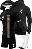IIIII20Fo7IIIII Fussball Deutschland Trikot Em 2024 Kinder mit eigenem Namen personalisiert - Jungen National Fußball Kind Trikots - Jungs Fanartikel deutsche Nationalmannschaft ZT5BG
