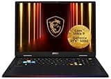 MSI Raider 18 HX AI Gaming-Laptop, 18" UHD+ Mini-LED Display, Intel Core Ultra 9, NVIDIA GeForce RTX 5080, 64 GB DDR5 RAM, 4 TB SSD, Windows 11 Home, QWERTZ Tastatur, Schwarz, A2XWIG-075