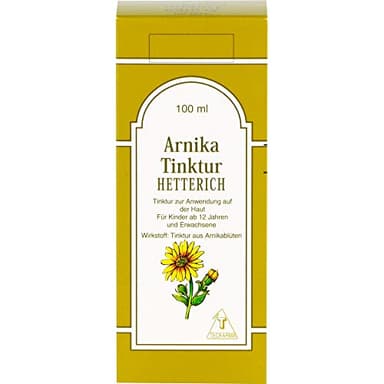 Arnikatinktur Hetterich, 100 ml Lösung