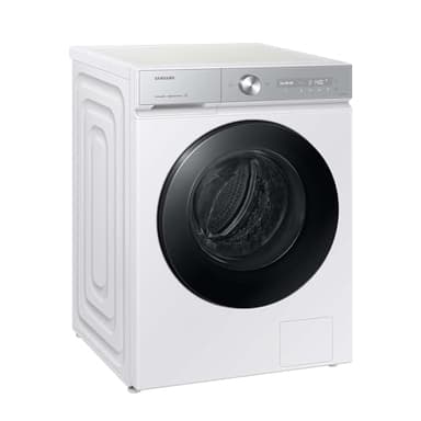 Samsung WW11DB8B95GHU2 Bespoke Waschmaschine, 11 kg, 1.400 U/min, Extra energiesparend, EEK: A (-40%), AI Ecobubble, QuickDrive, AI Wash, SuperSpeed 39 Min, Weiß
