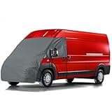 Opaltool Abdeckung Frontscheibe Kompatibel für FIAT Ducato/Peugeot Boxer/Citroen Jumper 2006-2024, 420D Reisemobil-Bugschutzhaube Wohnmobil Externe Wärmeschutzabdeckung