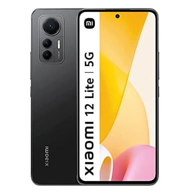 XIAOMI 12 Lite 5G Smartphone 8GB/128GB 6,55 Zoll Display 4300mAh 67W Fast Charging (schwarz)