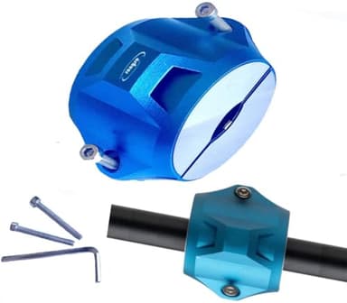 Magnetischer Entkalker, 15.000 Gauss, professioneller Wasserenthärter, extra stark, Anti-Kalk, Blau