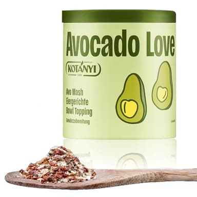 Kotányi Everyday Avocado Love – Avocado Gewürz für Toast, Bowls & Eiergerichte – Mit Sesam, Chili & Zitrone – Pikante Gewürzmischung – 60 g
