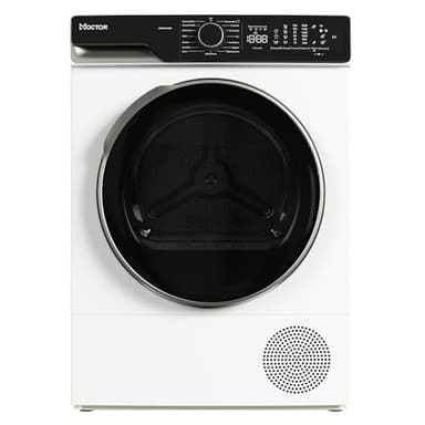 MOCTOR Wärmepumpentrockner DH9007A3W, 7 kg, 15 Programme, Zwei Wege Schleudern, Startzeitauswahl, LED-Display