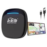 MMB CarPlay Ai Box MMB MAX 5.0 2025 Neuestes Android 13 QCM 6125 8-Core 8+128GB Hochleistungs-Streaming-Gerät mit Netflix/YouTube/APP Store Car Play Ai Box unterstützt HDMI-Ausgang und SIM-Karte