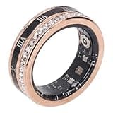 Smart Ring, Ring Zur Verfolgung Körperlicher Aktivität mit IP68 Wasserdicht, Unterstützt BT 5.1, App, Schrittzähler, Tragbarer Smart Ring Als Geburtstagsgeschenk (8)