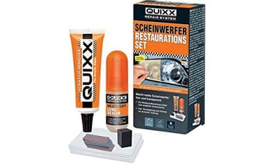 QUIXX KFZ-Scheinwerfer-Restaurations-Kit, 19-teilig, Sie erhalten 1 Produkt mit 19 Teilen