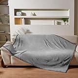 Kritter Planet Hundedecke Wasserdicht, Liebesdecke Sex Decke Wasserdicht, Waschbar Kuscheldecke Sofaschutz Tagesdecke für Sofa Autositz Couch Bett, XL 150x200cm Große Decke, Lt Grau/Dk Grau
