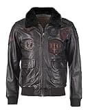 Top Gun Herren Lederjacke Tgj1001 Brown,XL