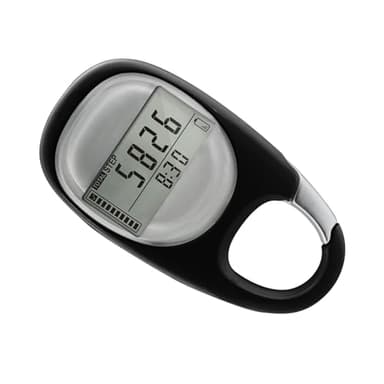 YPYMOD 3D-Schrittzähler zum Gehen, Pedometer für Walking oder Laufen im Freien Wanderaktivitäten Männer Frauen Kinder