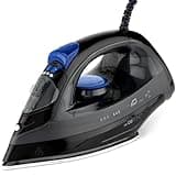 Clatronic® Dampfbügeleisen mit Edelstahlspezialsohle | 1800W | Bügeleisen mit Dampf | 150ml Tank | schnelle Aufheizzeit | Steam Iron mit Tropfstopp und Anti-Kalk | Bügeleisen Dampf | DB 3703