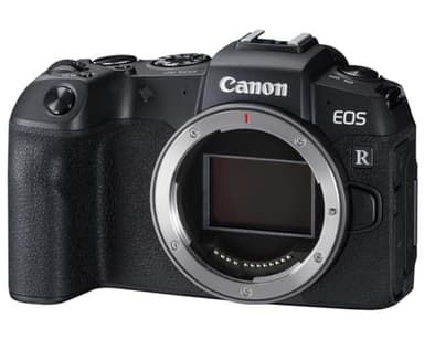Canon EOS RP Vollformat Systemkamera Gehäuse (spiegellos, 26,2 MP, 7,5cm (3 Zoll) Clear View LCD II Display, Digic 8, 4K Video, WLAN, Bluetooth), schwarz
