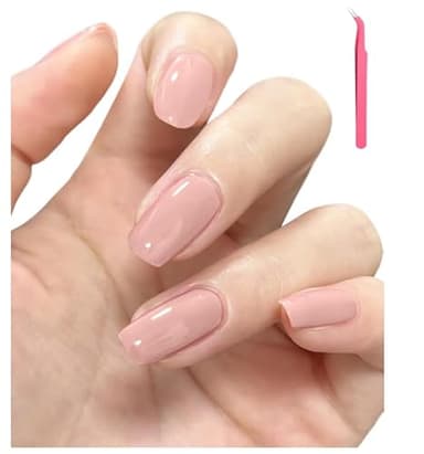 lulir Nagelfolie UV Härtend(16 Stück)-Gel Nail Stickers Easy On-UV Gel Strips -gel Nagelfolien, Fingernägel zum Aufkleben-Nagelsticker, Nagellackstreifen,Nagelaufkleber- Papierpulver