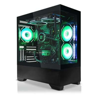 SYSTEMTREFF High-End Gaming PC Intel Core Ultra 7 265K 20x5.5GHz | AMD Radeon RX 9070 16GB DX12 | 2TB M.2 NVMe | 32GB DDR5 RAM | Windows 11 | WLAN Desktop Computer Rechner für Gamer, Zocker & Streamer