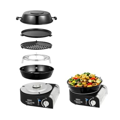 CADAC - Safari Chef Compact 30 - Stahl - Aluminium - Kunststoff - Gas Barbecue - 50mBar