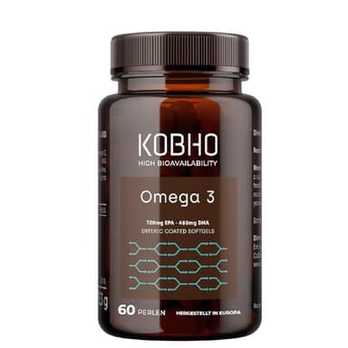 Omegatex® Omega-3 2000 mg EPA/DHA – Hochdosiert – Ohne Fischgeschmack – 60 Kapseln – IFOS-zertifiziert