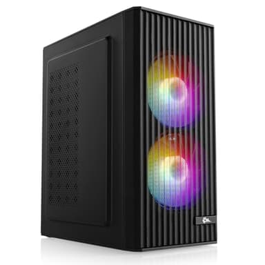 Gaming PC mit Windows 11 Home | AMD Ryzen 5 5655G 6x3.9GHz | AMD Radeon | 1000GB M.2 NVMe | 16GB DDR4 RAM | WLAN | Entry Level Computer für Zocker, Gamer Desktop Rechner zum Spielen | A13112