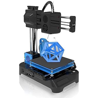 FDM -3D-Drucker für Anfänger und Kinder, Neue Verbesserte Extruder-Technologie, Druckvolumen 10 X 10 X 10 cm, 3D-Druckmaschine für 1,75 Mm PLA TPU (EU-Stecker)