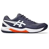 ASICS Herren Gel-Dedicate 8 Clay Sneaker, Indigo Nebel/Weiss, 40 EU