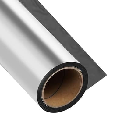EPDM Dachfolie, dachfolie selbstklebend, 5m² KSK Dachbahn für Gartenhaus & Carport – UV Beständig & Wasserdicht – 1,2 mm Stark – 1 x 5 m–Silber
