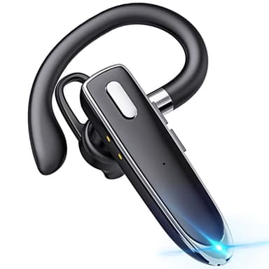 Boytond Bluetooth-Headset, kabelloses kopfhörer mit Mikrofon, Fahr-Headset mit 24-Stunden-Gesprächszeit, kompatibel mit iSO- und Android-Telefonen