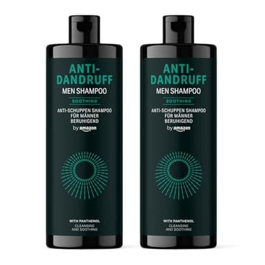 by Amazon Anti-Schuppen-Shampoo für Herren, 2 x 400 ml