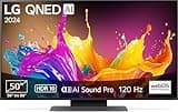 LG 50QNED86T6A TV 50" (127 cm) QNED Fernseher (α8 4K AI-Prozessor, webOS 24, HDR10, bis zu 120Hz) [Modelljahr 2024]