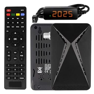 Hd-line 26100 Mini Sat Receiver DVB-S2 /ARD & ZDF SD Shut-Off/Full HD 1080p Digital Receiver (HDTV, USB)