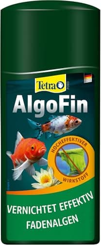 Tetra Pond AlgoFin Teich Algenvernichter - wirkt effektiv bei Fadenalgen, Schwebealgen und Schmieralgen im Gartenteich, 500 ml
