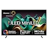 Hisense 55U6NQ 139 cm (55 Zoll) Fernseher 4K Mini LED ULED HDR Smart TV, 60Hz, HDMI 2.0, Game Mode Plus, Dolby Vision & Atmos, Bluetooth, Alexa Built-in, Anthrazit, [2024]