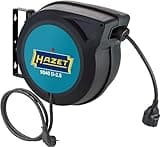 HAZET Kabelaufroller 9040D-2,5 I Leitungslänge: 20 m, Anschlussleitung: 1,5 m, mit "Stop at any point" Funktion I Automatischer Leitungsaufroller für Ordnung in jeder Werkstatt