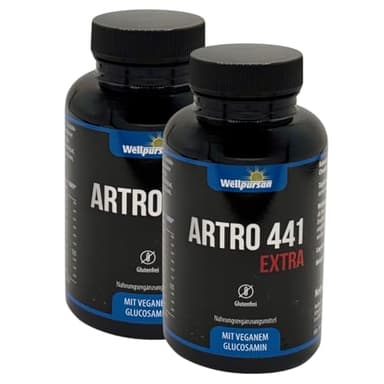 Wellpursan Artro 441 Extra Kapseln (2 x 120 Arthrose Kapseln) – Natürliche Unterstützung bei Gelenkschmerzen und Arthrose