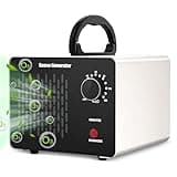 Ozongenerator 30000mg/Std Ozongerät, Ozonisator Industrieller O3 Ozon Luftreiniger mit 120 Min Timer für 300㎡ Geruchskiller Geruchsneutralisierer für Auto/Wohnung/Rauch/Haustiergerüche/Küchengerüche