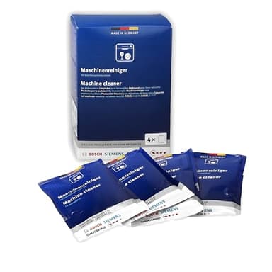 Original Maschinenreiniger BOSCH 00312477 für Geschirrspüler - 4 Packungen 45g (4x45)