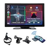 plimpton 9 Zoll Auto Display mit Wireless Carplay und Android Auto, IPS Touch Smart Screen, Digital Media Receiver mit Mirror Link, Live Navigation, BT, AUX, L2