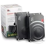 Gardigo® Marderschreck Marder-Frei Mobil - 2er Set I 25 Jahre Erfahrung mit Marderabwehr I Marderschreck Auto Batteriebetrieben I Marderschutz für KFZ, Motorraum, Dachboden, Haus, Garten