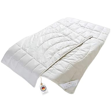 PROCAVE Kamelhaar Exquisit Qualitäts-Bettdecke für den Sommer 155x220cm, leichte Sommerbettdecke, Kamelhaardecke, aus der Natur, atmungsaktiv & wärmeausgleichend, 100% aus Deutschland