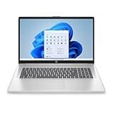 HP Laptop 17,3 Zoll IPS Full-HD, Intel Core i5 1334U, 10 x 4.60 GHz, 24 GB RAM, 1000 GB SSD, Norton 360, Silber, Windows 11