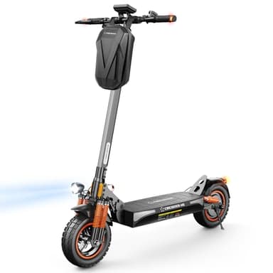 E Scooter mit Straßenzulassung, 10 Zoll E Roller 60-70KM Reichweite mit Blinker, E-Scooter Offroad bis 150kg Tragkraft, Faltbarer Elektro Roller Erwachsene für Offroad und Pendeln- mit Schlauch