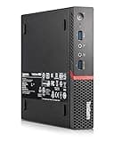 Lenovo ThinkCentre M900 Tiny Intel Quad Core i5 256GB SSD Festplatte 8GB Speicher Windows 11 ProBusiness Desktop Computer Mini PC (Generalüberholt)