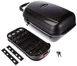 Contec Unisex – Erwachsene Cargo Plus Fahrradbox, schwarz, 13 Liter