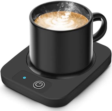 YsyYey Kaffeewärmer, Smart Schreibtisch Tassenwärmer, Candle Warmer büro Gadgets, 55 ℃ Getränke-Elektrischer Kaffeewärmer zum Erhitzen von Kaffee, Milch, Tee, Kakao, Geschenke für Kaffeeliebhaber