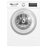 Bosch WUU28T70, Serie 6, Waschmaschine, 8 kg, 1400 UpM, Unterbaufähig, schneller waschen mit SpeedPerfect, Nachlegefunktion, Hygiene Plus, VarioTrommel, Leise dank EcoSilence Drive, LED-Display, Weiß