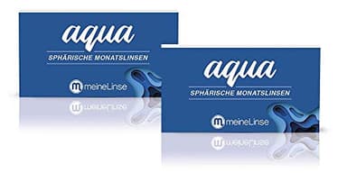meineLinse Aqua sphärische Monatslinen 6 Stück (ehemals Oculsoft) (-2.00, 8.6, 14.2, 6)