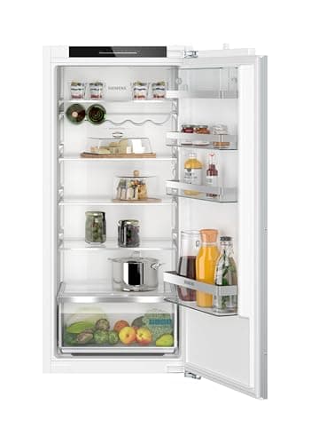 Siemens KI41RADD1 iQ500, Einbau-Kühlschrank, 122,5 x 56 cm Nische, 204 L, Made in Germany, sehr Leise, hyperFresh Box, längere Frische, LED-Beleuchtung, superCooling, autoAirflow, Flachscharnier